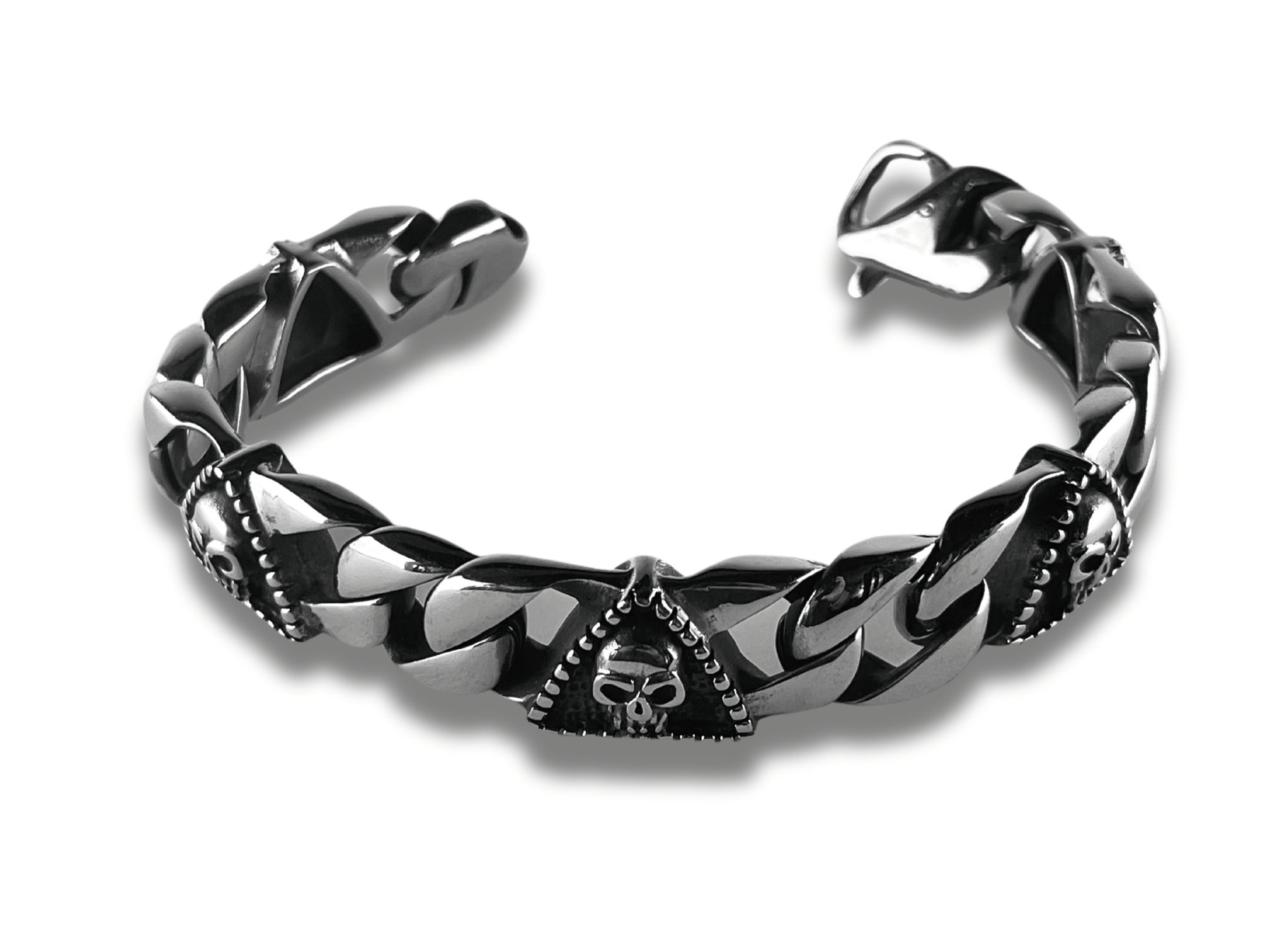 Bracelet Homme Titane Noir