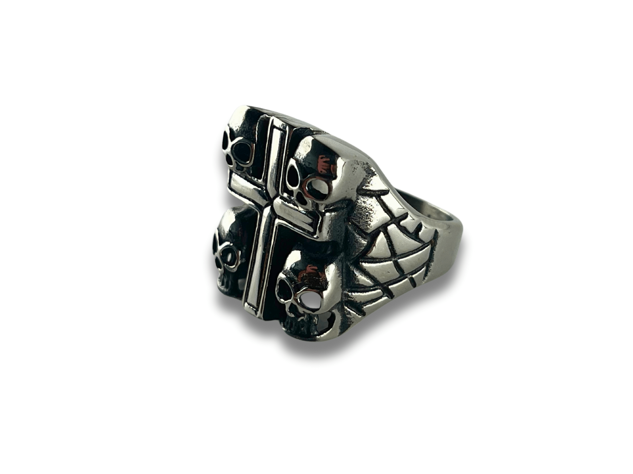 Bague Homme Crâne Gothique Sanctuaire - Le Serment de Calvario