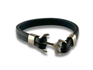 Bracelet en Cuir avec Fermoir à Ancre - Argos