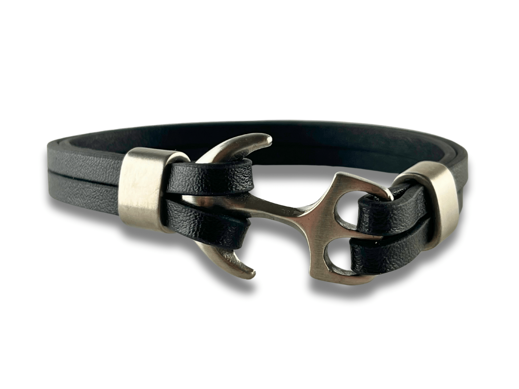 Bracelet en Cuir avec Fermoir à Ancre - Argos