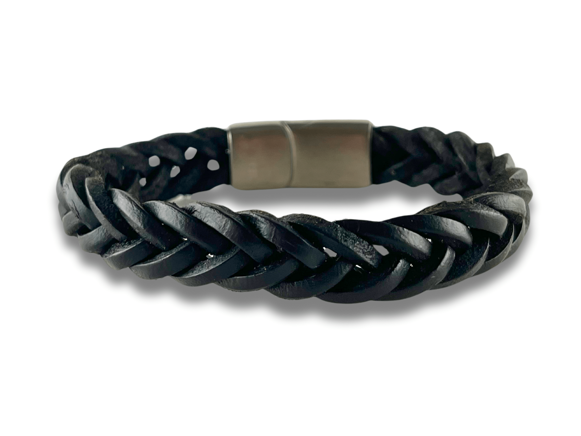 Bracelet en Cuir Tressé Épais - Maximian