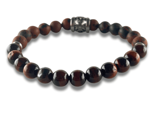 Bracelet Homme Pierre Brune - EARTH