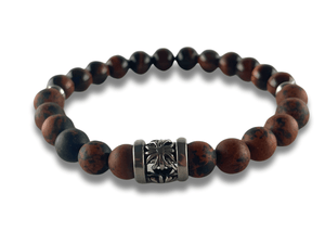 Bracelet Homme Pierre Brune - EARTH