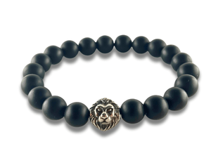 Bracelet Homme Pierre Noire - IMPERIAL