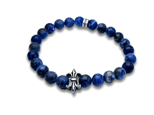 Bracelet homme fleur de lys