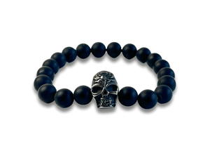 Bracelet Homme Tête de mort Rock