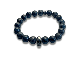 Bracelet Homme Classic Skull Anthracite