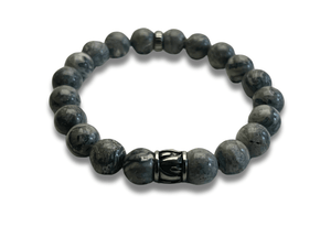 Bracelet Homme Tribal Gris