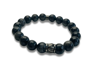 Bracelet Homme Tribal Gris lumineux