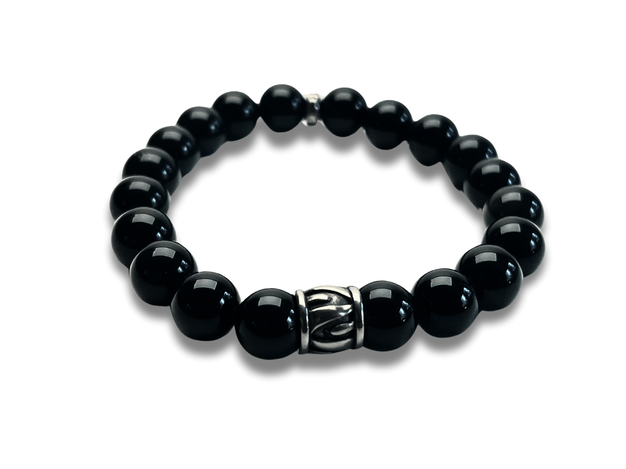 Bracelet Homme Tribal Noir lumineux