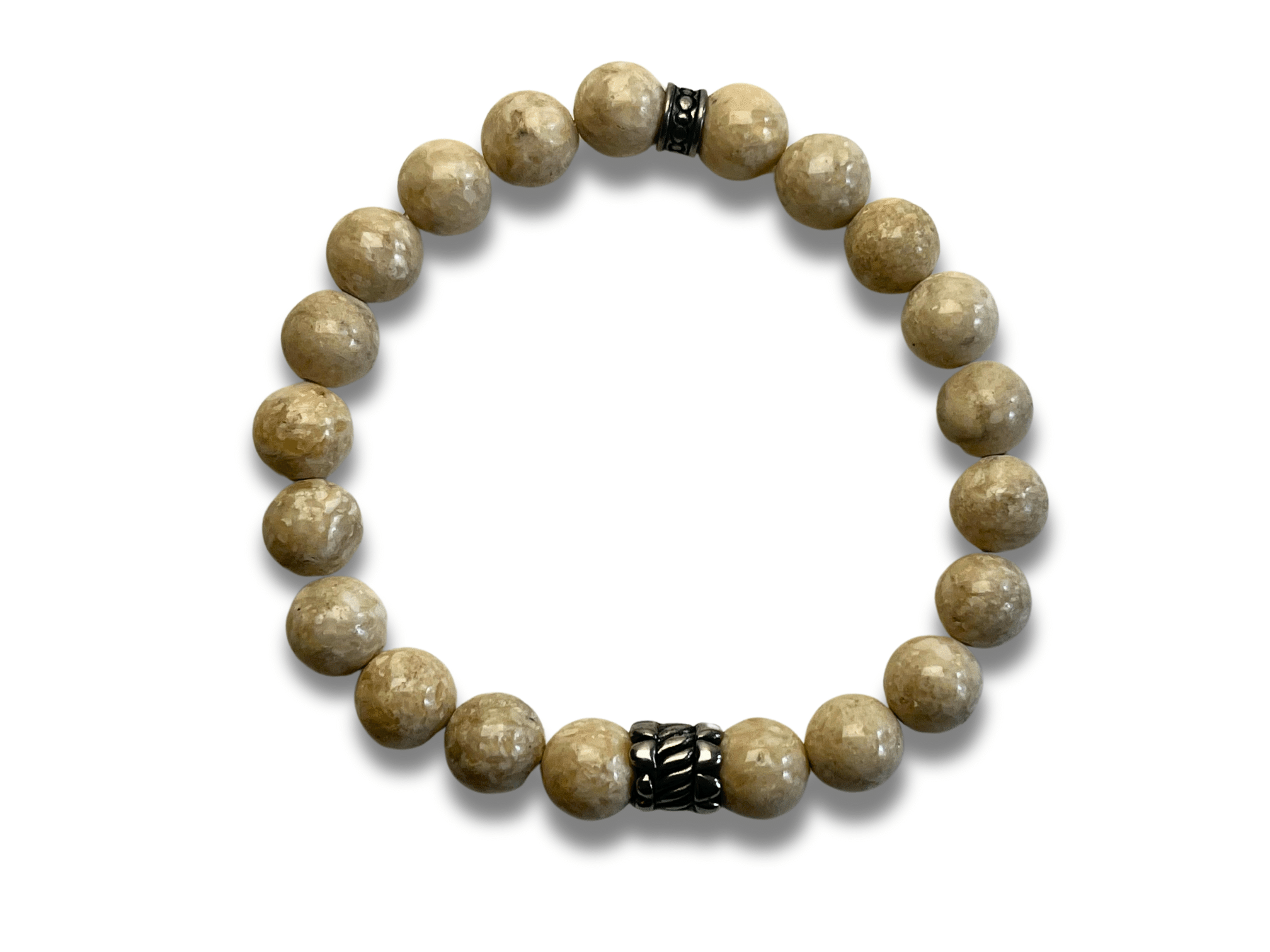 Bracelet Homme Labradorite Blanc