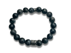 Bracelet Homme Labradorite Gris foncé