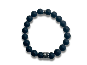 Bracelet Homme Labradorite Noir