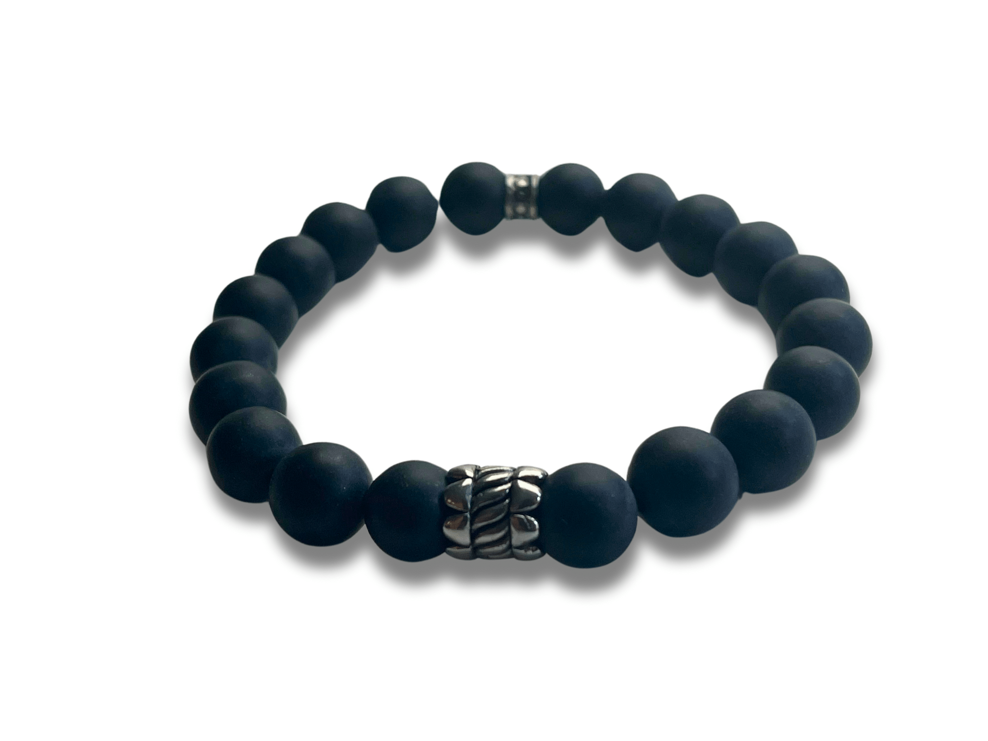 Bracelet Homme Labradorite Noir