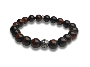 Bracelet Homme Pierre Marron Pelotte