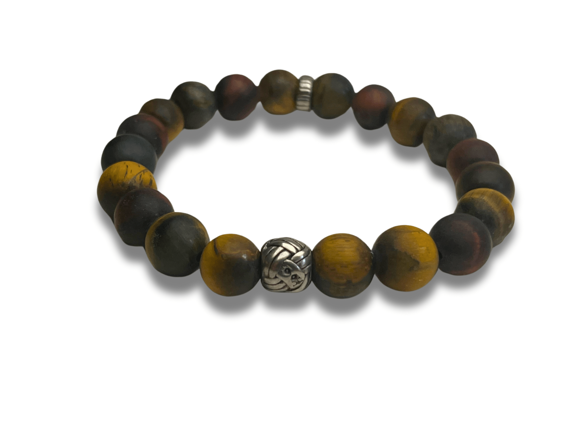 Bracelet Homme Pierre Nuance marron boisé Pelotte