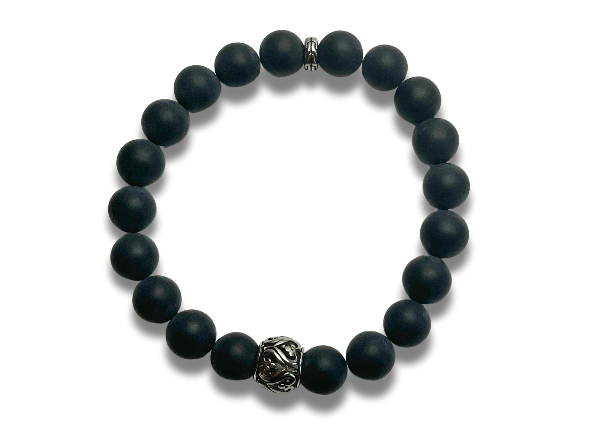 Bracelet Homme Onyx Noir - Cupidon