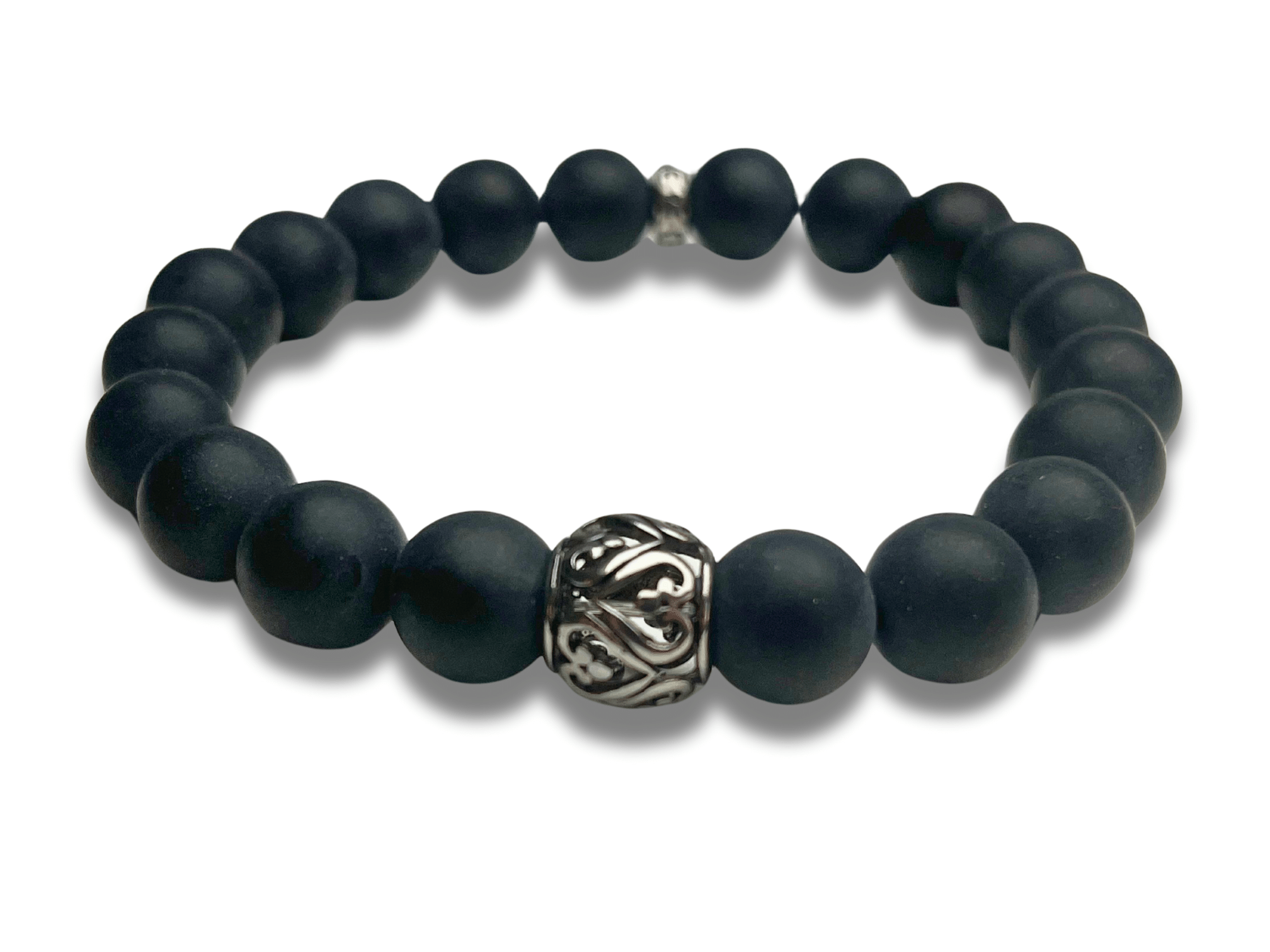 Bracelet Homme Onyx Noir - Cupidon